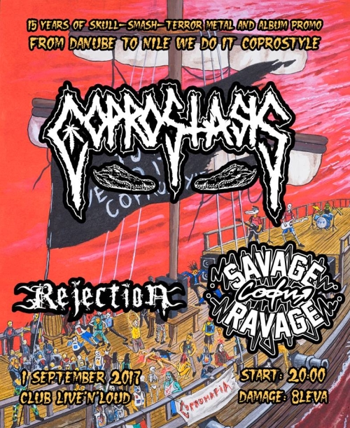 Coprostasis new album promotion