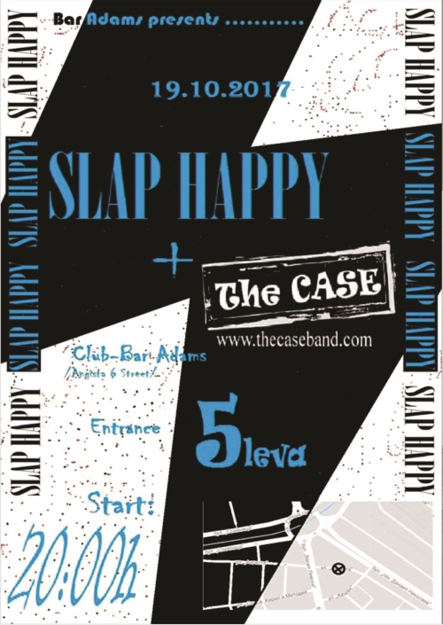 Slap Happy и The Case с концерт в Адамс