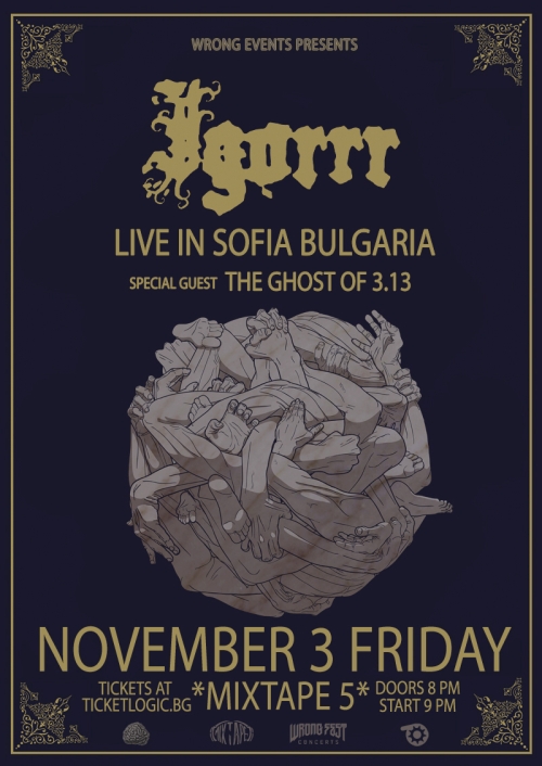 Igorrr и The Ghost of 3.13 с концерт в София