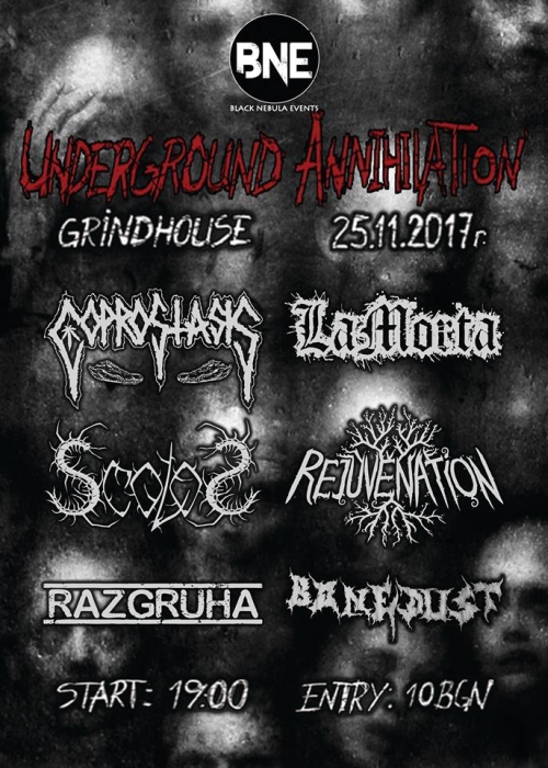 Underground Annihilation 2017