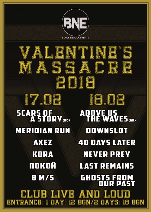 Valentine's Massacre 2018