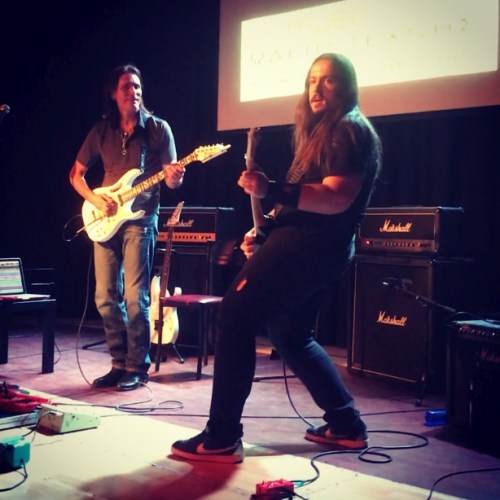 Кристиан Добрев и Steve Vai