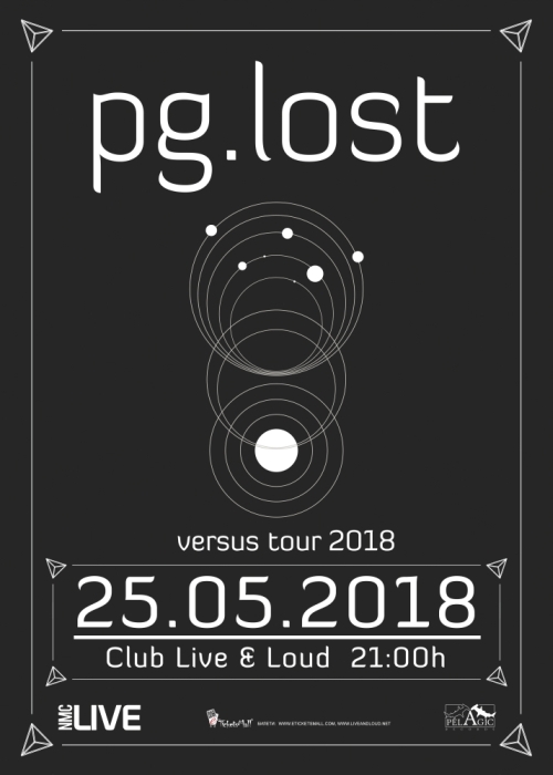 Концерт на pg.lost в клуб Live & Loud в София
