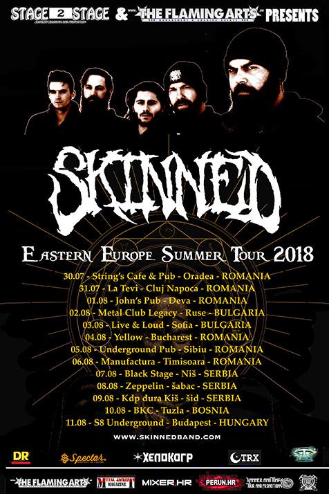 Skinned идват в Източна Европа