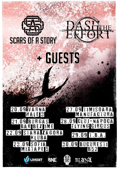 Dash The Effort и Scars Of A Story на съвместно турне