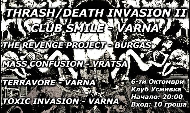 Thrash/Death Invasion in Varna