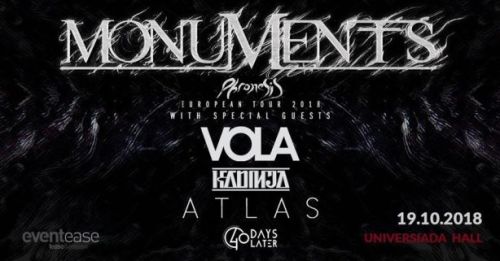 Концерт на Monuments в София
