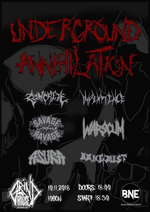 Underground Annihilation 2018