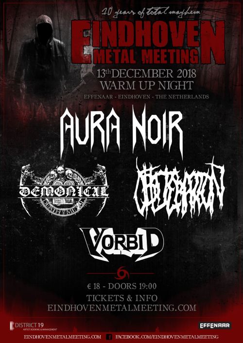 Eindhoven Metal Meeting 2018 Warm Up Party