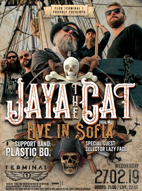 Концерт на Jaya The Cat в София