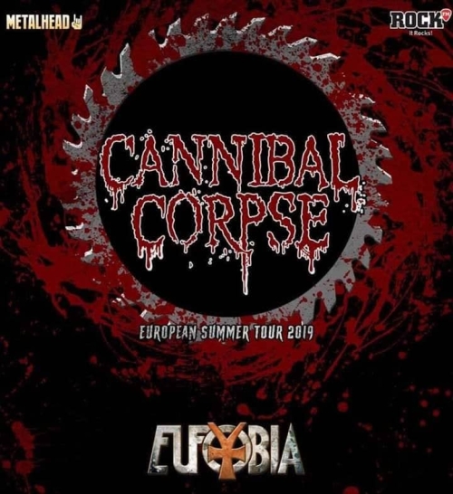 Eufobia на сцената с Cannibal Corpse в Румъния