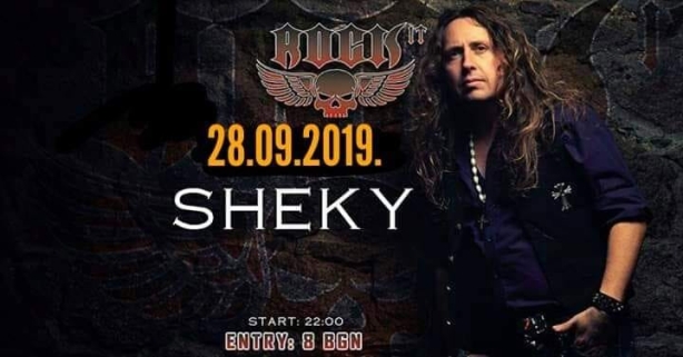 Sheky с авгорски концерт в Rock It