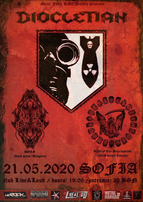 Концерт на Diocletian в София