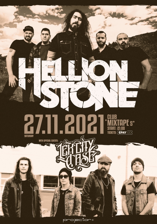 Концерт на Hellion Stone и Lek City Case в София