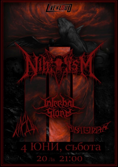 Концерт на Nihilism, Infernal Storm, Клада и Historian