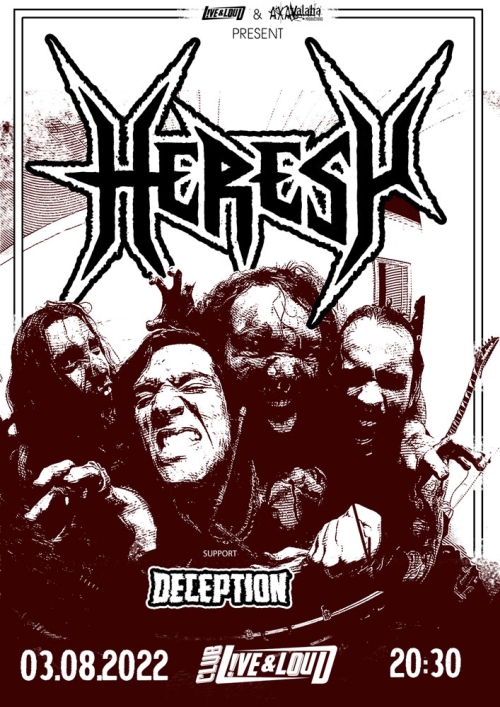 Концерт на Heresy в София