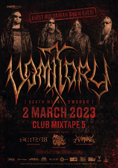 Концерт на Vomitory в София