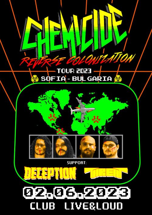 Концерт на Chemicide, Deception и Threat