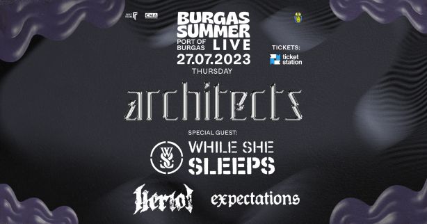 Концерт на Architects в Бургас