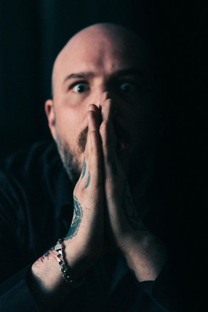 Niklas Kvarforth - Shining; photo credit: Claudio Marino