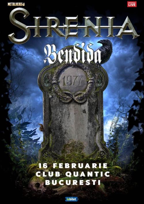 Концерт на Sirenia и Bendida в Букурещ