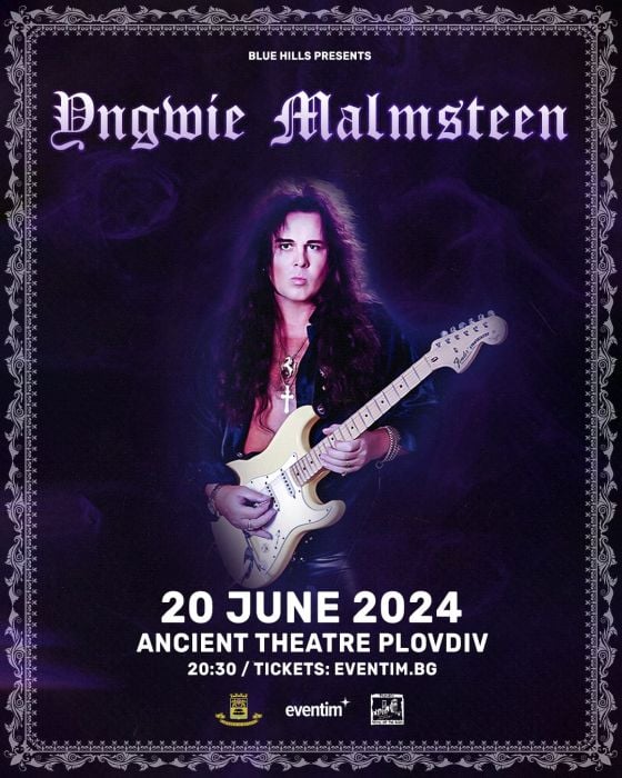 Концерт на Yngwie Malmsteen в Пловдив