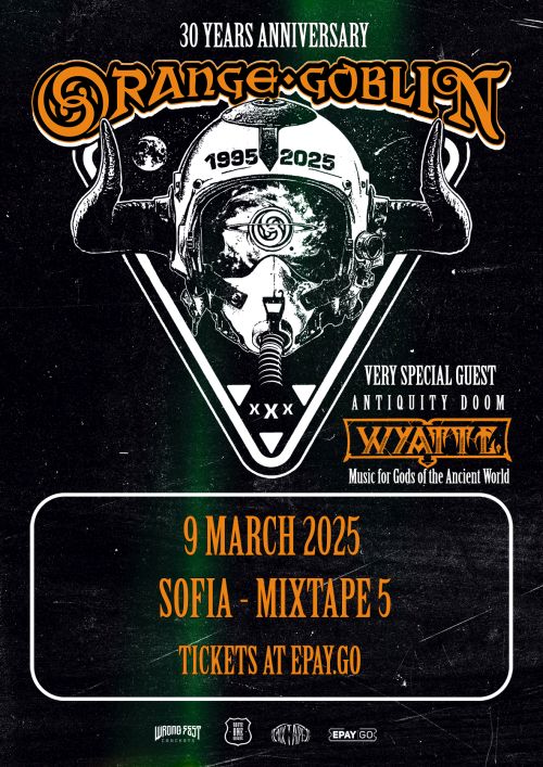 Концерт на Orange Goblin и Wyatt E. в София