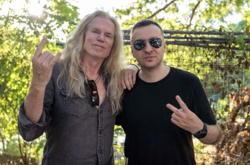 Водещият Васко и Adrian Vandenberg - Vandenberg