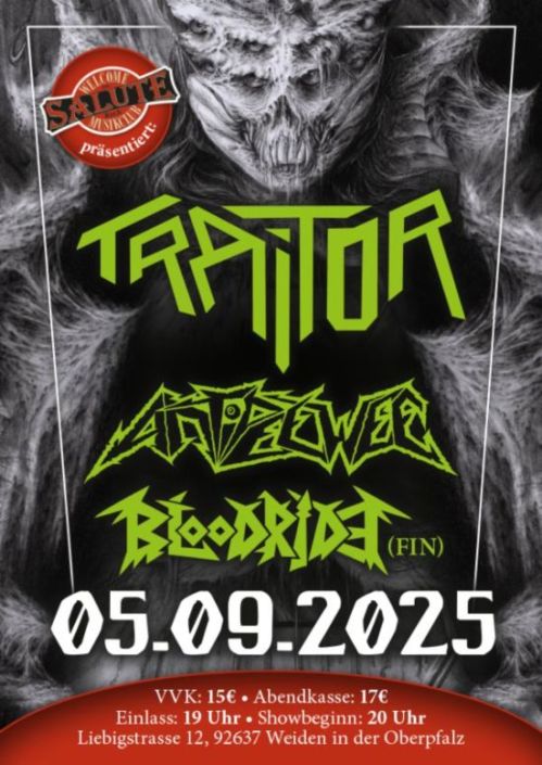 Концерт на Bloodride, Traitor и Antipeewee