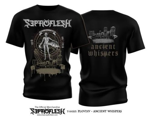 Колекционерска тениска Ancient Whispers на Septicflesh