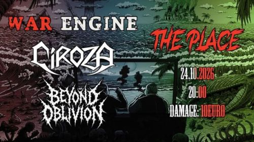 Концерт на War Engine, Ciroza и Beyond Oblivion във Враца
