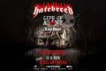 Концерт на Hatebreed, Life of Agony и Last Hope в София