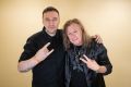 Водещият Васко Катинчаров и Ronnie Atkins - Pretty Maids